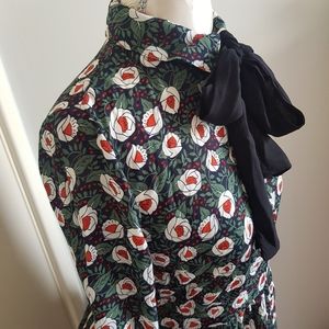 RETRO Print BNWT Floral Dress